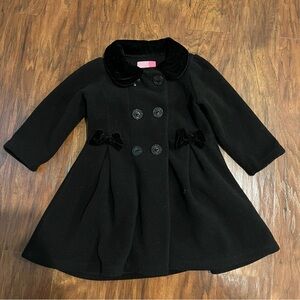 Good Lad Classic Black Pea Coat for Kids
